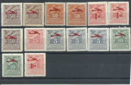 GRECIA  , SELLOS AEREOS NUEVOS  AÑO 1938/42 - Unused Stamps