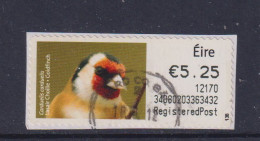 IRELAND  -  2011 Goldfinch SOAR (Stamp On A Roll)  Used On Piece As Scan - Gebraucht