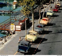 GOLFE JUAN - Le Port - Automobiles - Ford Taunus 17 M, Renault Dauphine - 404 Peugeot - Voitures De Tourisme