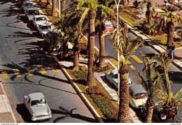 CANNE - Cpsm 1963 - La Croisette Et La Plage - Automobiles - Citroën DS, Simca -Éditions D'art MONTLUET - PKW