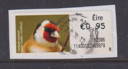 IRELAND  -  2011 Goldfinch SOAR (Stamp On A Roll)  Used On Piece As Scan - Gebruikt