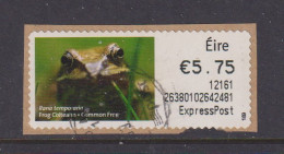 IRELAND  -  2011 Common Frog SOAR (Stamp On A Roll)  Used On Piece As Scan - Usati