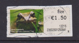 IRELAND  -  2011 Common Frog SOAR (Stamp On A Roll)  Used On Piece As Scan - Usati