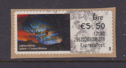 IRELAND  -  2011 Cuckoo Wrasse SOAR (Stamp On A Roll)  Used On Piece As Scan - Usados