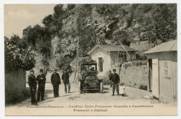Douaniers.Frontière Ventimiglia-Grimaldi.France Italie.automobile Au Contrôle. - Douane