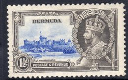 Bermuda GV 1935 Silver Jubilee 1½d Value, Hinged Mint, SG 95 (A) - Bermuda