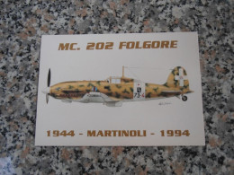 A.A.A.-ASSO.NE ARMA AERONAUTICA 1944-1994 CARTOLINA ED. LIMITATA 579/1000 - TERESIO MARTINOLI - Aviation