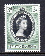 Tristan Da Cunha 1953 Coronation, Hinged Mint, SG 13 - Tristan Da Cunha