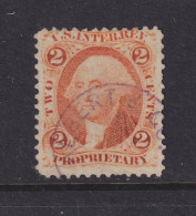 US, Scott R14c, Used, Handstamp Cancel - Steuermarken