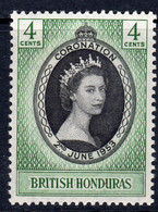 British Honduras 1953 Coronation, Hinged Mint, SG 178 (WI2) - Honduras Británica (...-1970)