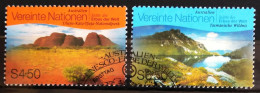 NATIONS-UNIS - VIENNE                          N° 297/298                       OBLITERE - Used Stamps