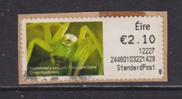 IRELAND  -  2011 Green Huntsman SOAR (Stamp On A Roll)  Used On Piece As Scan - Gebraucht