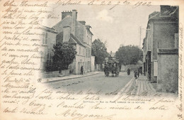 Septeuil * Rue Du Pavé * Arrivée De La Voiture * Diligence Attelage - Septeuil