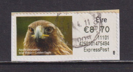 IRELAND  -  2010 Golden Eagle SOAR (Stamp On A Roll)  Used On Piece As Scan - Gebraucht