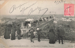 St Germain En Laye * La Passerelle De L'ascenseur Et Panorama - St. Germain En Laye