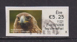 IRELAND  -  2010 Golden Eagle SOAR (Stamp On A Roll)  Used On Piece As Scan - Oblitérés
