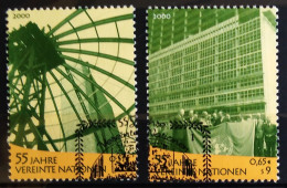 NATIONS-UNIS - VIENNE                          N° 325/326                       OBLITERE - Used Stamps