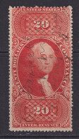 US, Scott R98c, Used, Manuscript Cancel - Fiscal