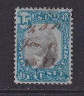 US, Scott R110, Used, Manuscript Cancel (small Thin Spot) - Steuermarken