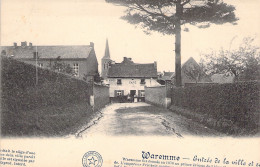 BELGIQUE - WAREMME - Entrée De La Ville - Carte Postale Ancienne - Waremme