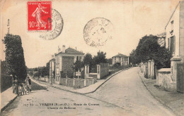 Yerres * La Route De Crosnes Et Chemin De Bellevue * Commerce Bois Charbons JAMET - Yerres