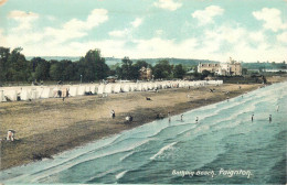 Postcard UK England Devon Paignton Bathing Beach - Paignton