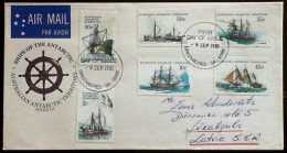 AUSTRALIA 1981 FDC Ships Of Antarctic - Andere & Zonder Classificatie