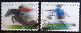 NATIONS-UNIS - VIENNE                         N° 452/453                      OBLITERE - Gebraucht