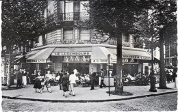 PARIS Ve : Café -Tabac  " Le Luxembourg" Angle De La Rue Soufflot Et Bd St Michel  .Brasserie , Glacier , - Cafés