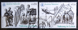 NATIONS-UNIS - VIENNE                         N° 464/465                      OBLITERE - Usados