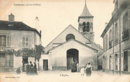 Crosne * Crosnes * La Place De L'église Du Village * Villageois - Crosnes (Crosne)
