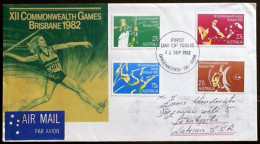 AUSTRALIA 1982 XII Commonwelth Games Brisbane FDC - Sonstige & Ohne Zuordnung