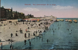 Oostende Zee En Strandzicht Ingekleurd - Oostende