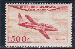 FRANCE - POSTE AERIENNE - 500 F JAUNE-ORANGE ROUGE - MAGISTER  - N° 32 - NEUF - GOMME PARFAITE - 1927-1959 Neufs