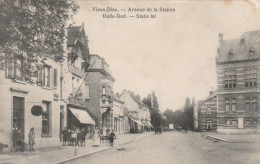 2 Oude Postkaarten  Mortsel Oude God 1913 Café Den Boom  Delhaize Frères Alimentation Café Minerva - Mortsel