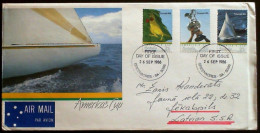 AUSTRALIA 1986 American Cup FDC - Otros & Sin Clasificación