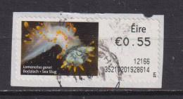 IRELAND  -  2010 Sea Slug SOAR (Stamp On A Roll)  Used On Piece As Scan - Gebruikt