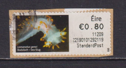 IRELAND  -  2010 Sea Slug SOAR (Stamp On A Roll)  Used On Piece As Scan - Usati