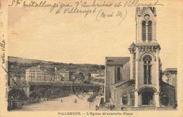 Villerupt * L'église Et La Nouvelle Place - Andere & Zonder Classificatie