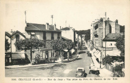 HAUTS DE SEINE  CHAVILLE  Rue De Jouy Prise Du Pont Du Chemin De Fer - Chaville