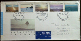 AUSTRALIA 1987 Antarctic Scenes FDC - Otros & Sin Clasificación