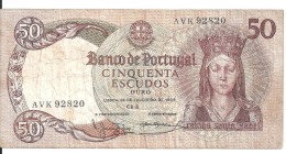 PORTUGAL 50 ESCUDOS 1964 VF P 168 - Portugal