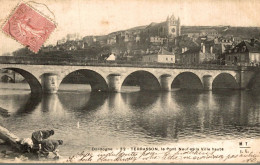 Terrasson Le Pont Neuf Et La Ville Haute - Terrasson-la-Villedieu