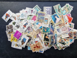 PETITE COLLECTION TIMBRES OBLITERES ESPAGNE ESPANA (1 Vue) +/- 390 Timbres - Collections