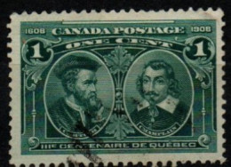 CANADA 1908 O - Oblitérés