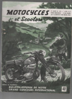 Revue MOTOCYCLES ET SCOOTERS  N°100 Du 1 Juin  1953  (CAT5254) - Moto