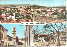 LES ARCS-SUR-ARGENS (83) Carte Multivues En 1966  CPSM  GF - Les Arcs