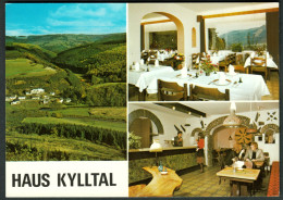 Zendscheid Bei Kyllburg Krs Bitburg 1962 Private AK " Cafe Pension Haus Kylltal Familie Klein " - Bitburg