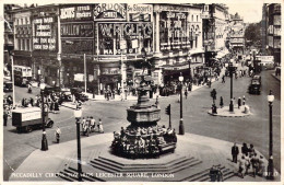 ANGLETERRE - London - Piccadilly Circus Towards Leicester Square - Carte Postale Ancienne - Other & Unclassified