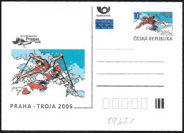 Repubblica Ceca/Czech Republic/République Tchèque: Intero, Stationery, Canoa, Canoe, Canoë - Kanu